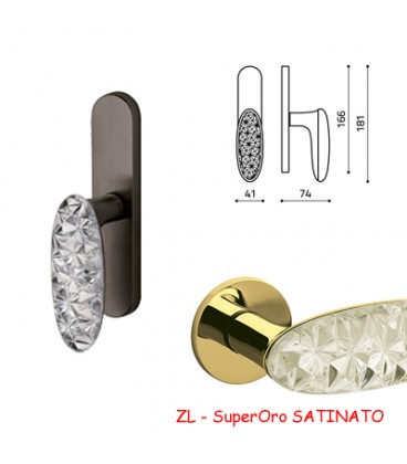 CREMONESE CRYSTAL DIAMOND SuperOro LUCIDO+VETRO